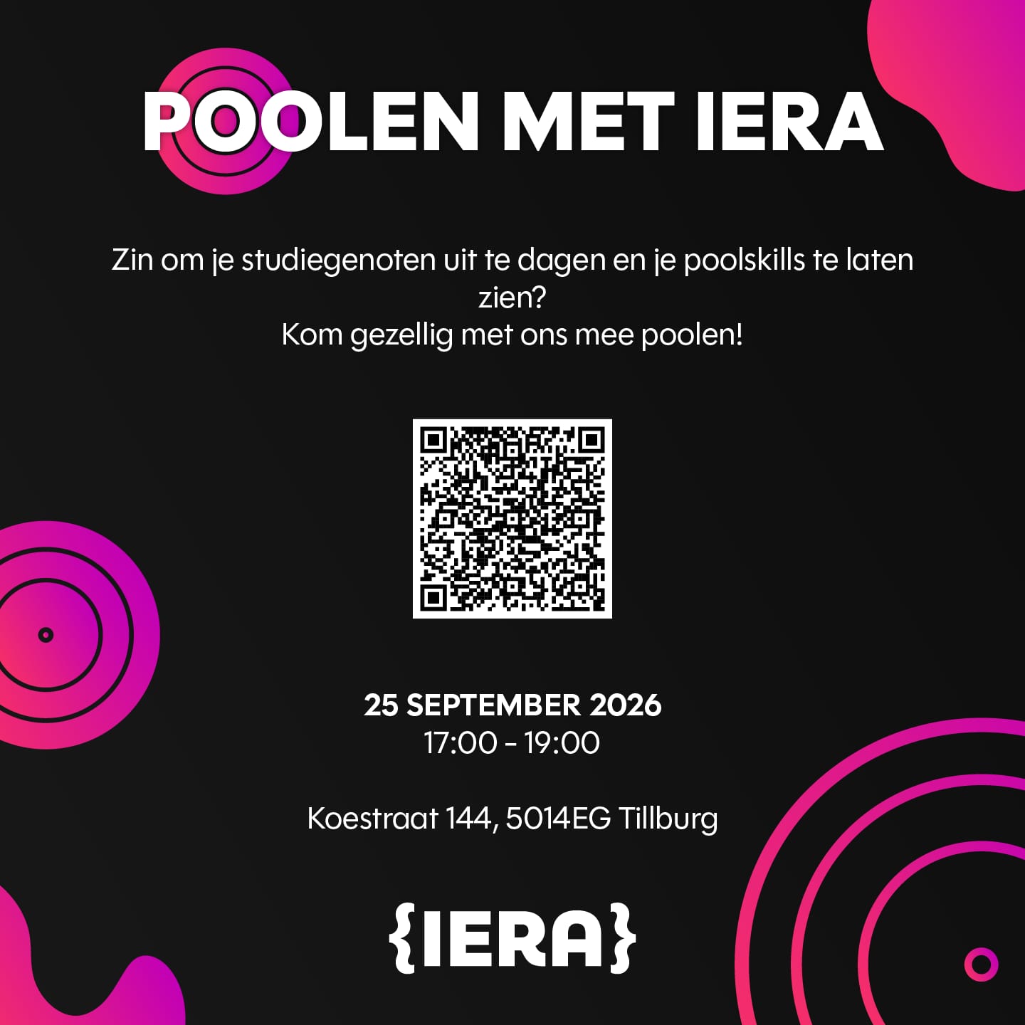 🎱 POOLEN MET IERA! 🎱